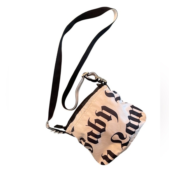 LeSportsac Gwen Stefani collaboration mini shoulder bag black nylon Y2K-90”s - Picture 4 of 8